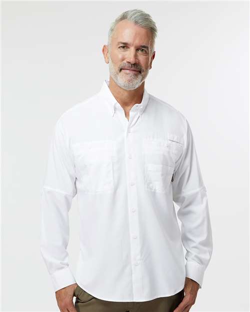 Paragon 702 Kitty Hawk Performance Long Sleeve Fishing Shirt - Ninja Transfers