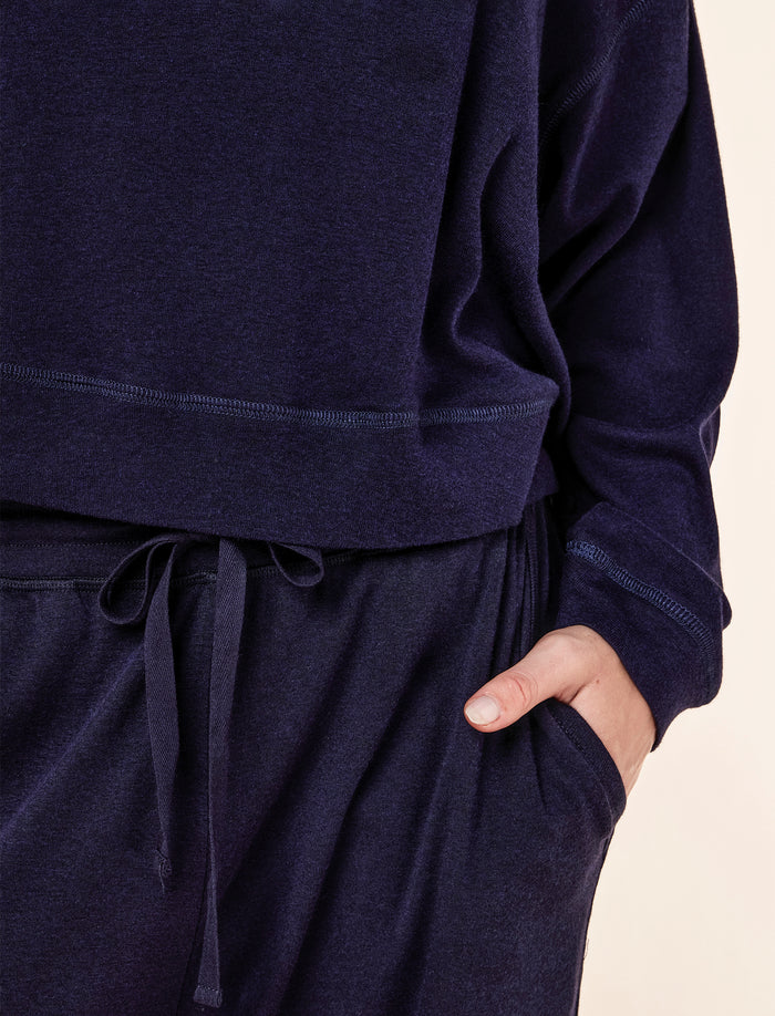 Pia Boxy Long Sleeve Top & Wide Leg Pant Set