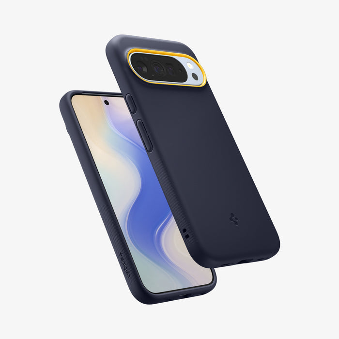 ACS09734 - Pixel 10 Pro XL Case Nano Pop (MagFit) in blueberry navy showing the back, front and sides