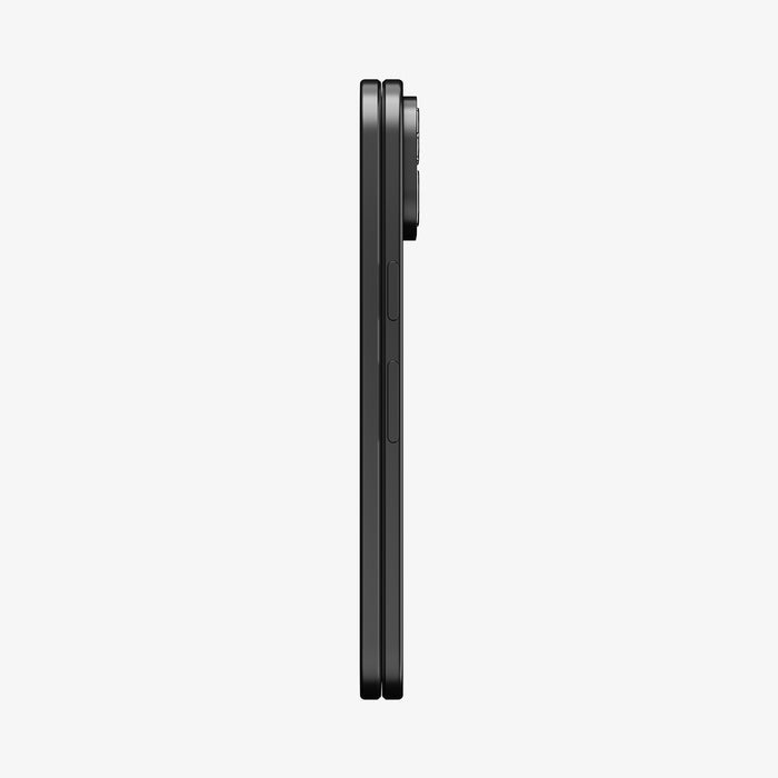 AGL09664 - Pixel 10 Pro Fold Optik EZ Fit Lens Protector showing the side with volume buttons