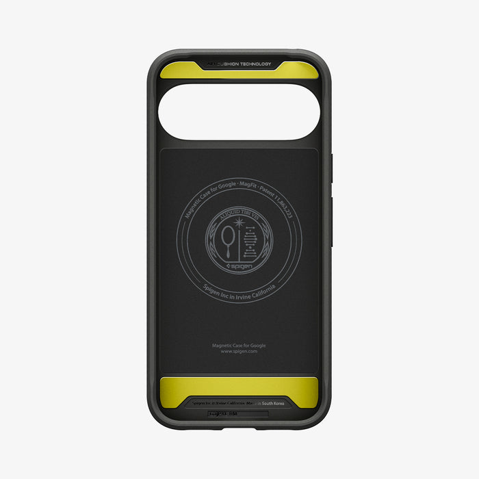 ACS09721 - Pixel 10 Pro XL Case Rugged Armor (MagFit) in black showing the inside of case