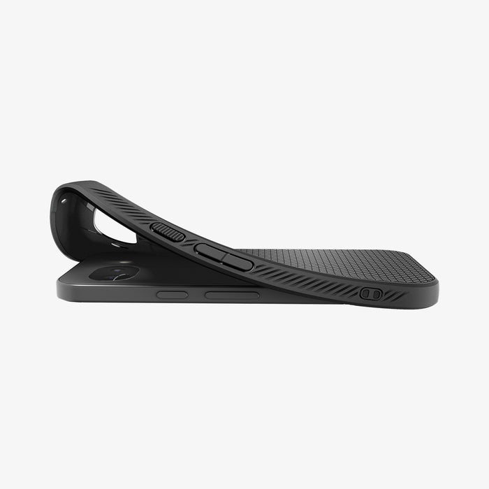 ACS11285 - Pixel 10a Liquid Air in Matte Black showing  the back and case