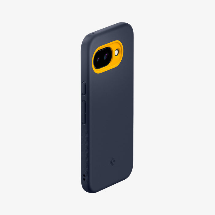 ACS09066 - Pixel 9a Case Nano Pop (MagFit) in blueberry navy showing the  back and side