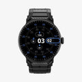 AMP07600 - Pixel Watch 5 (45mm) Rugged Band Matte Black showing the front and sides