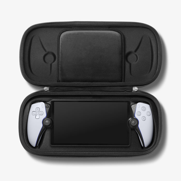 AGP09756 - Playstation portal klasden pouch showing the inside with device
