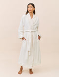 Plush Sherpa Robe & Sleep Mask