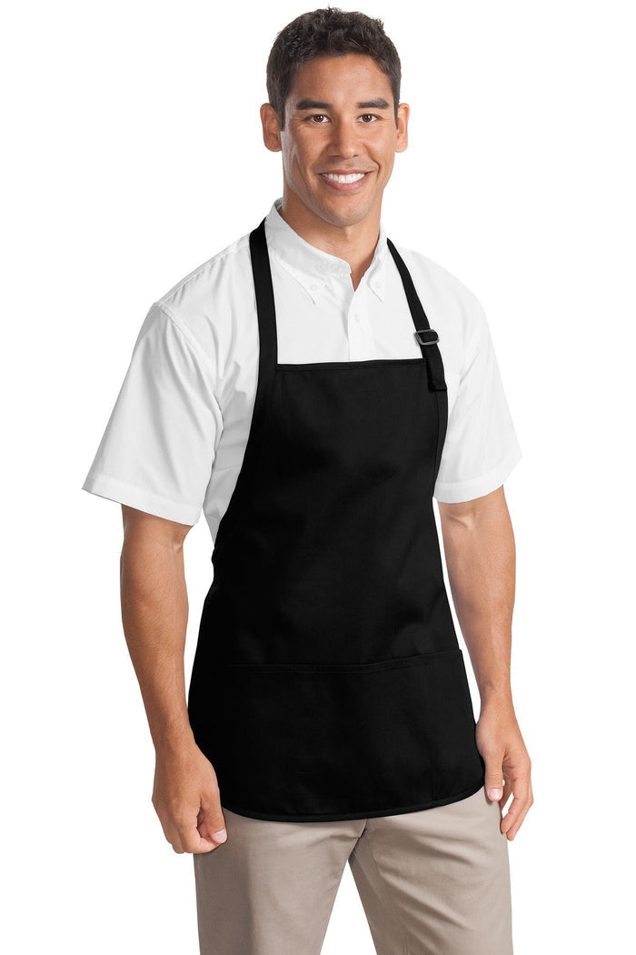 Port Authority A510 Medium-Length Apron with Pouch Pockets