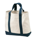 Port Authority B400 Ideal Twill Two-Tone Shopping Tote