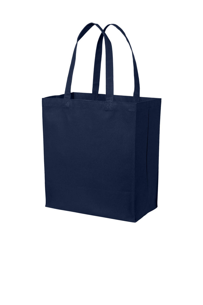 Port Authority BG426 Cotton Canvas Over-the-Shoulder Tote