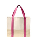 Port Authority BG450 Straw Market Tote
