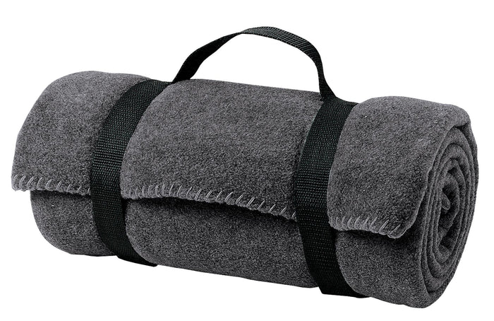 Port Authority BP10 Value Fleece Blanket with Strap