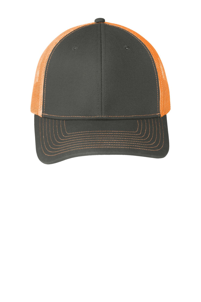 Grey Steel/ Neon Orange / OSFA