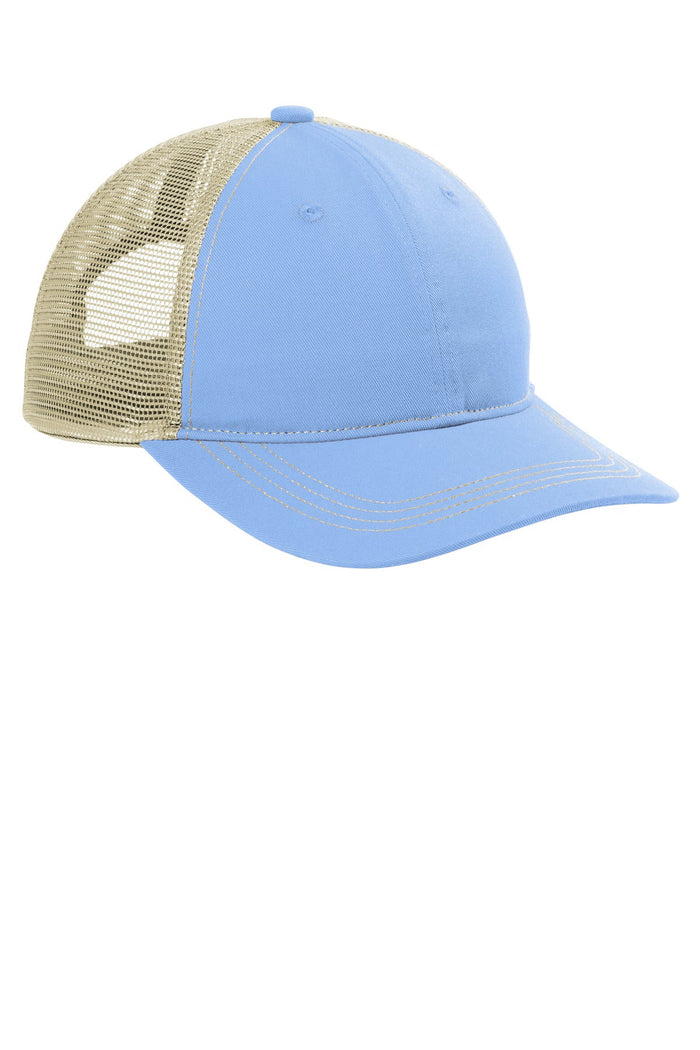 Port Authority C409 Unstructured Snapback Trucker Cap