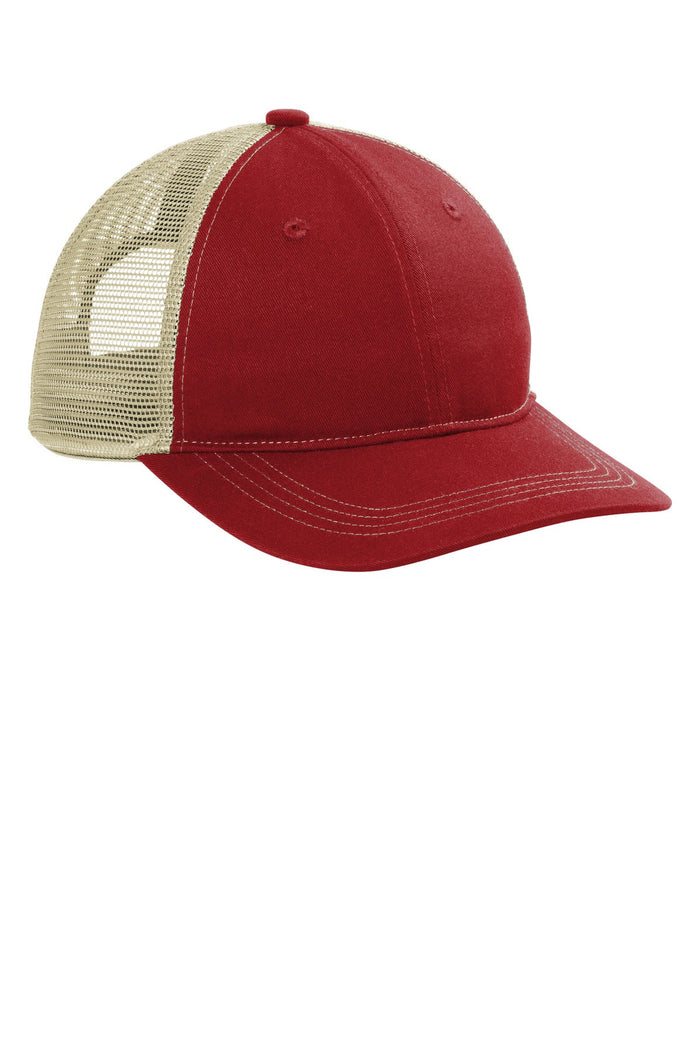 Port Authority C409 Unstructured Snapback Trucker Cap