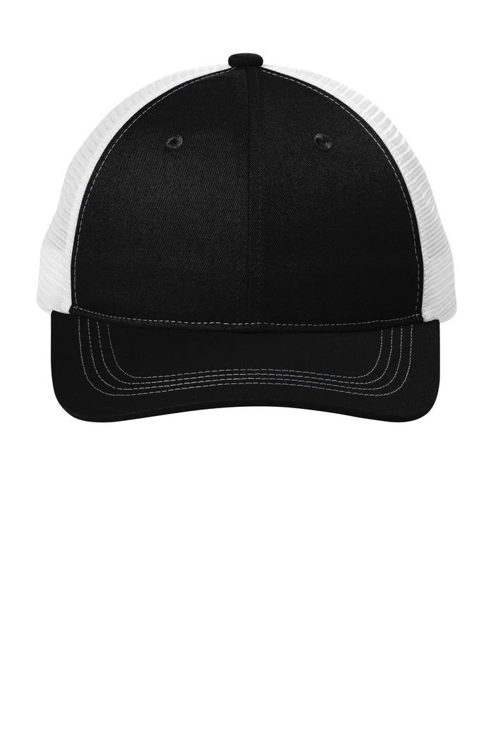 Port Authority C409 Unstructured Snapback Trucker Cap