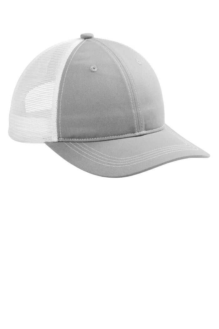Port Authority C409 Unstructured Snapback Trucker Cap