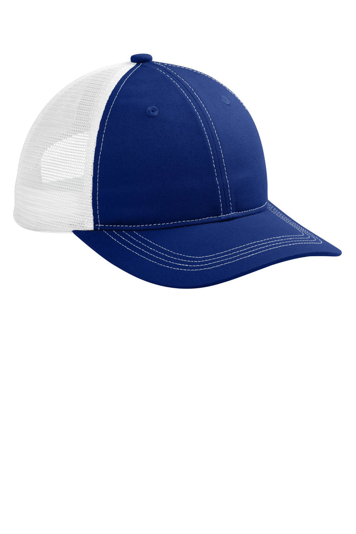 Port Authority C409 Unstructured Snapback Trucker Cap