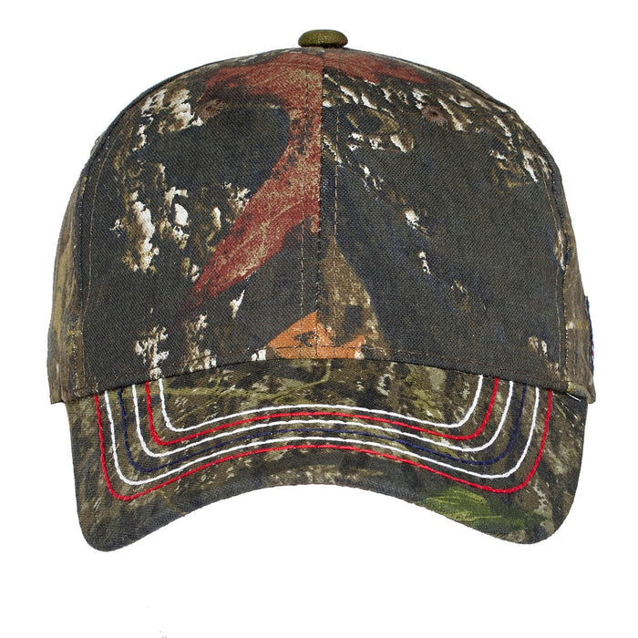 Port Authority C909 Americana Contrast Stitch Camouflage Cap