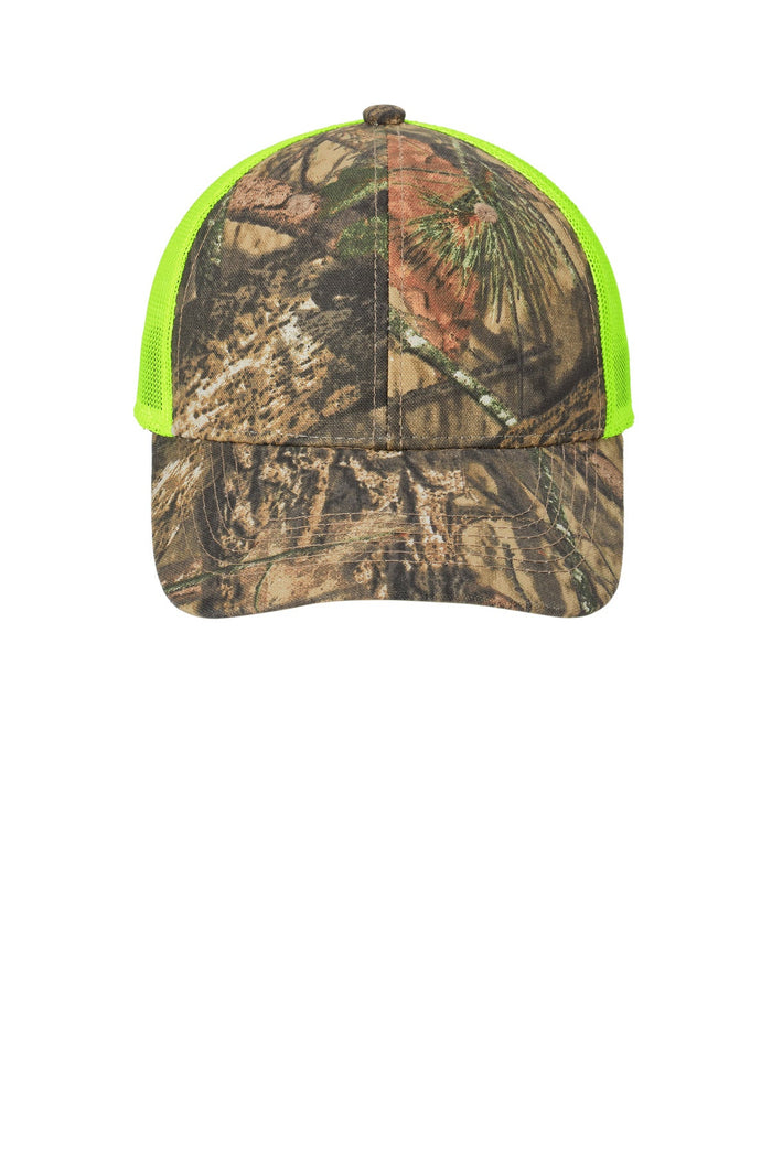 Port Authority C930 Structured Camouflage Mesh Back Cap