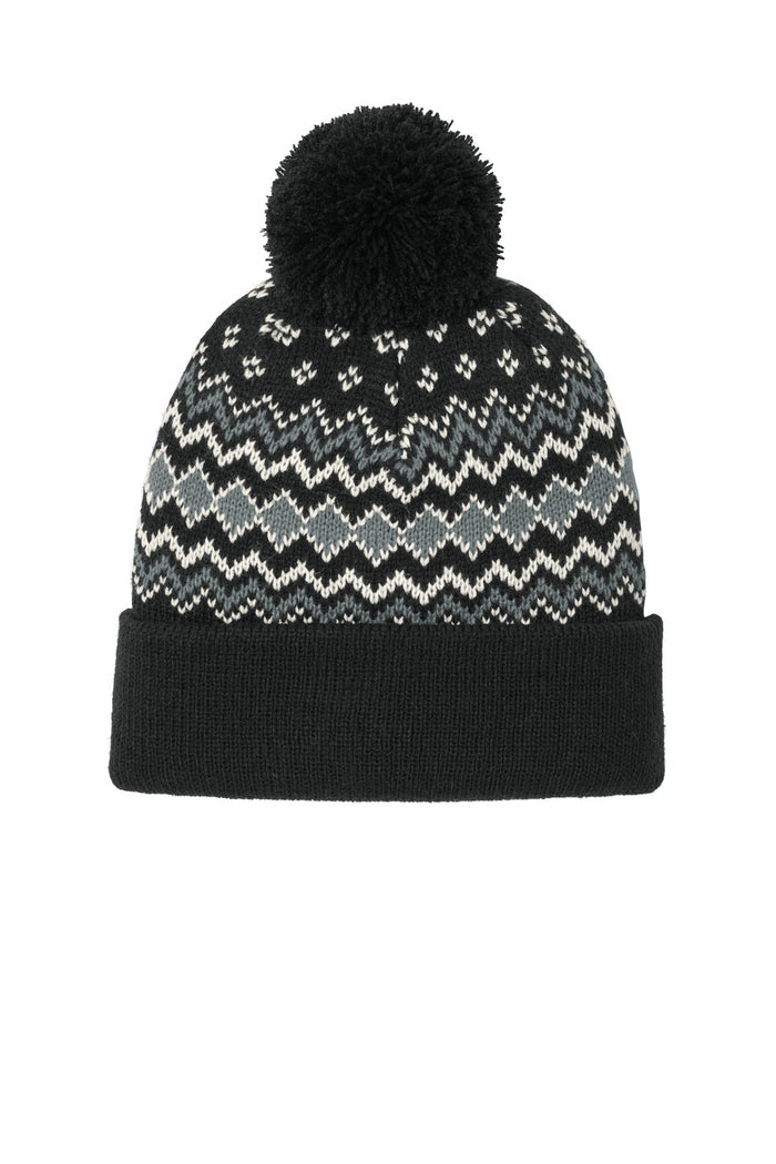 Port Authority C991 Alpine Pom Beanie