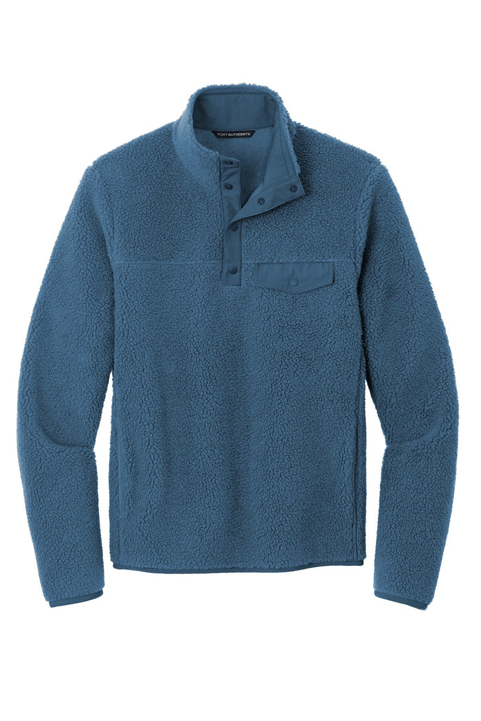 Port Authority F140 Camp Fleece Snap Pullover