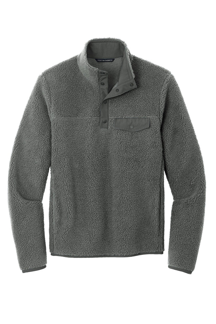 Port Authority F140 Camp Fleece Snap Pullover