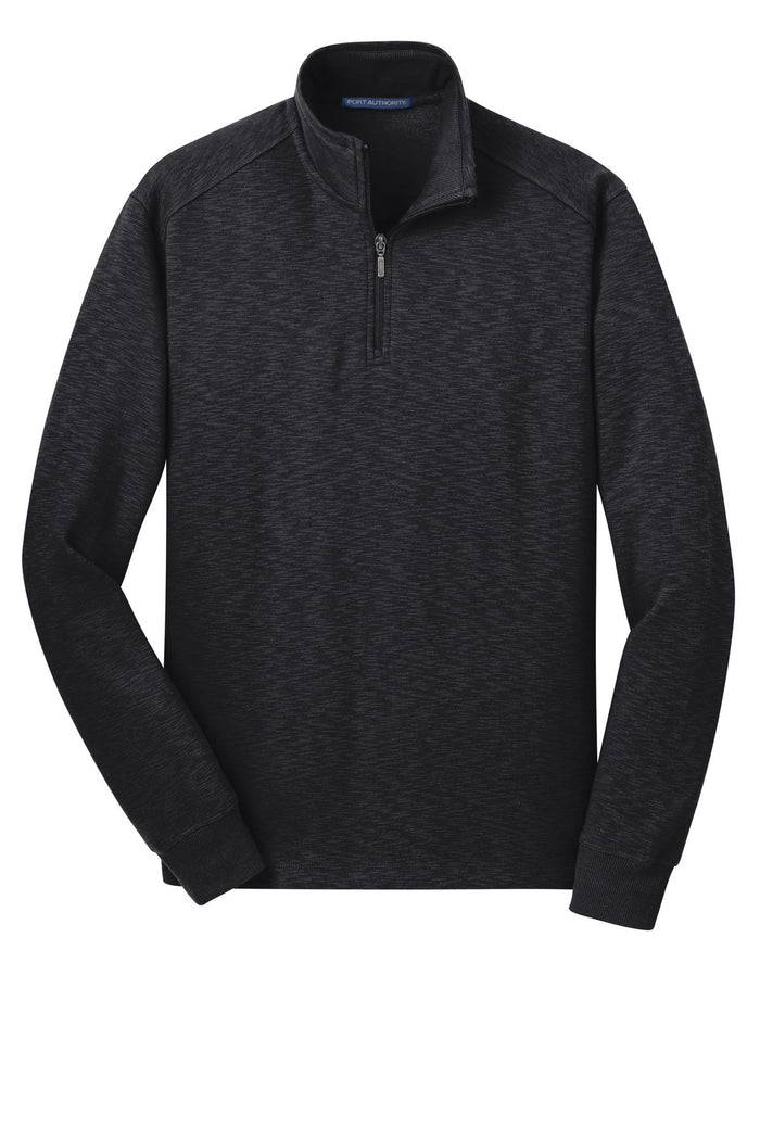 Port Authority F295 Slub Fleece 1/4-Zip Pullover