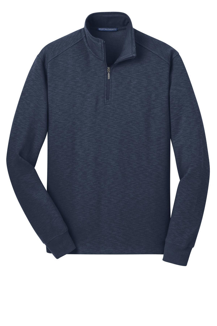 Port Authority F295 Slub Fleece 1/4-Zip Pullover