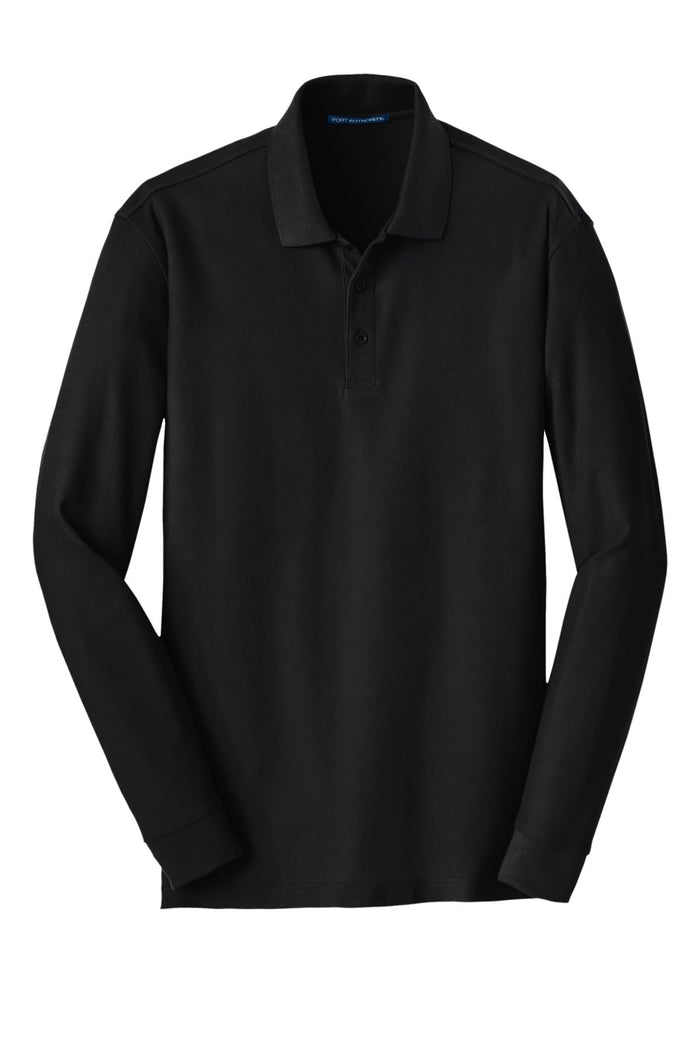 Port Authority K100LS Long Sleeve Core Classic Pique Polo