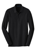 Port Authority K100LS Long Sleeve Core Classic Pique Polo