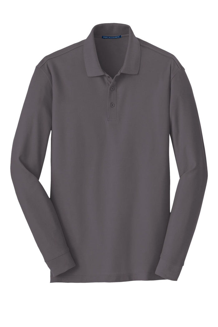 Port Authority K100LS Long Sleeve Core Classic Pique Polo