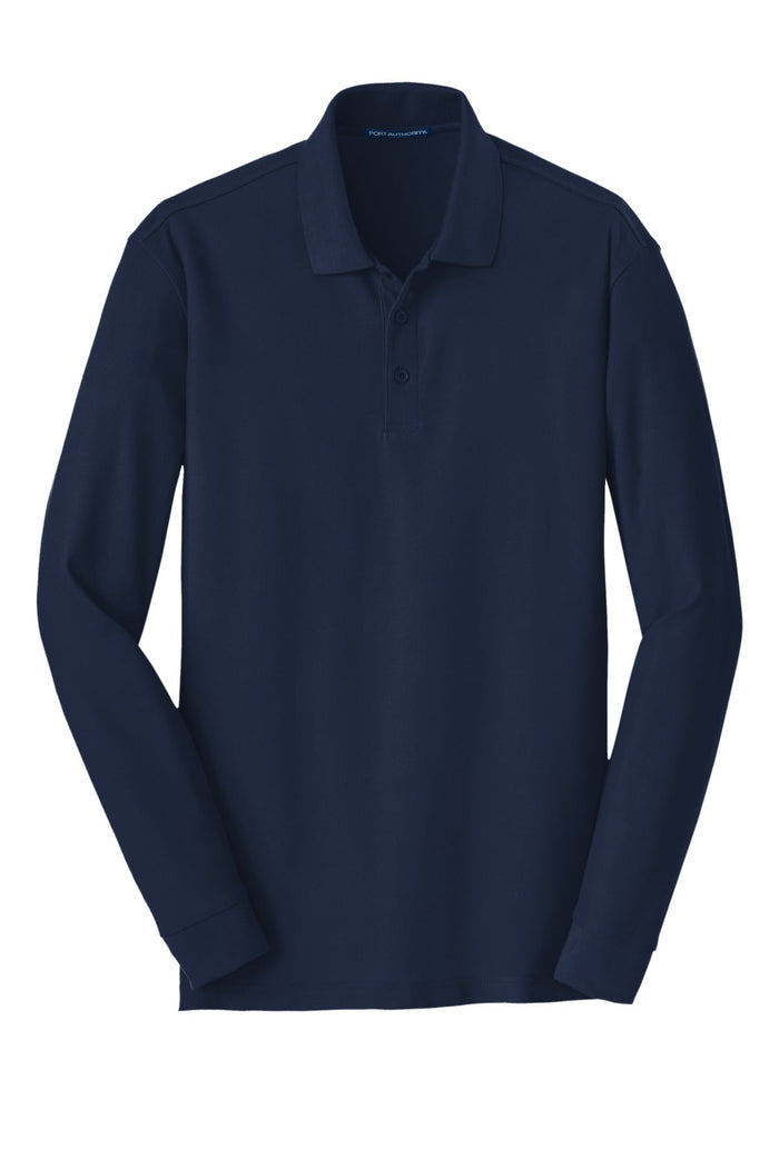 Port Authority K100LS Long Sleeve Core Classic Pique Polo
