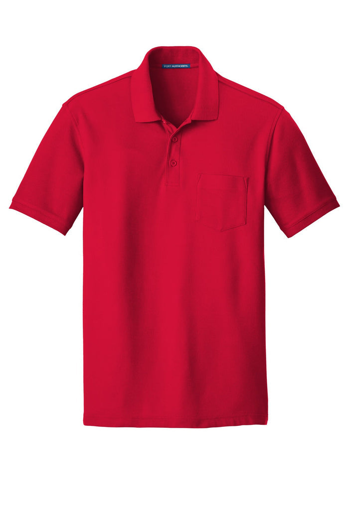 Port Authority K100P Core Classic Pique Pocket Polo