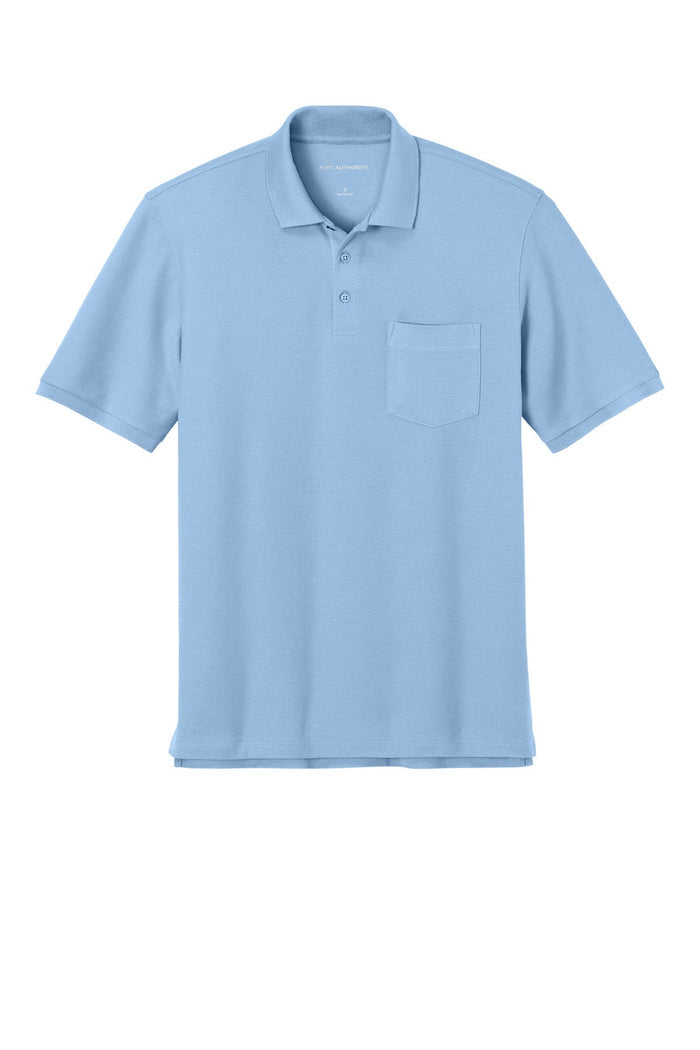 Port Authority K200P Wearever Signature Pique Pocket Polo