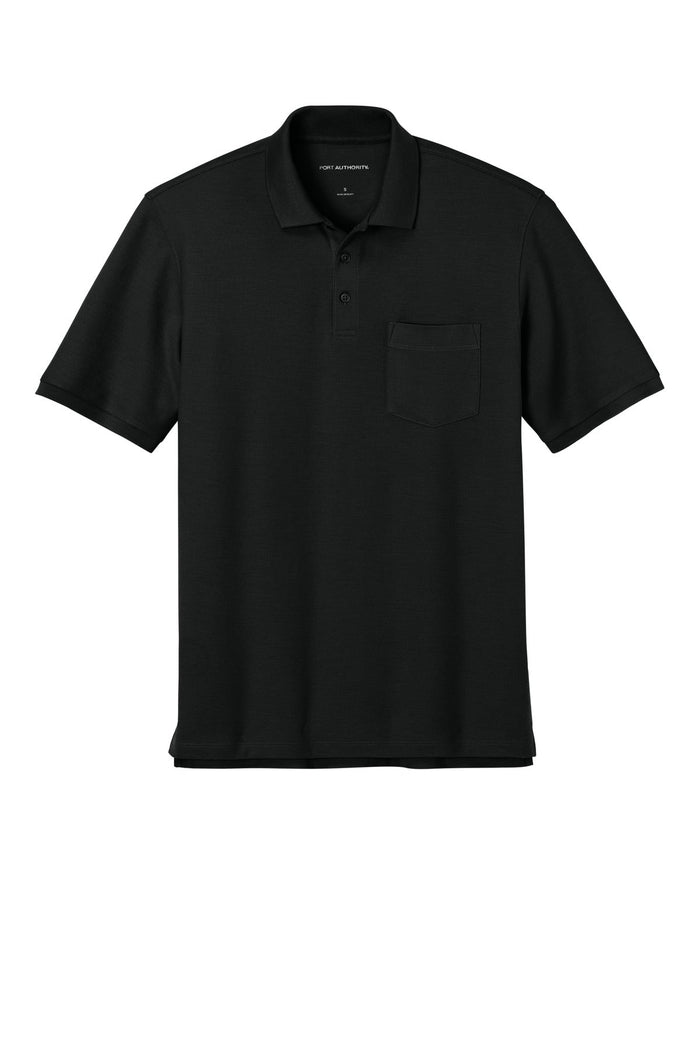 Port Authority K200P Wearever Signature Pique Pocket Polo
