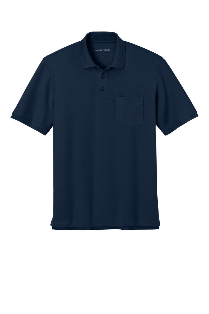 Port Authority K200P Wearever Signature Pique Pocket Polo