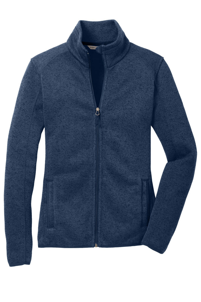 Port Authority L232 Women's Sweater Fleece Jacket