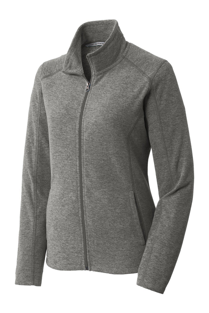 Port Authority L235 Women's Heather Microfleece Full-Zip Jacket
