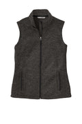 Port Authority L236 Women's Sweater Fleece Vest