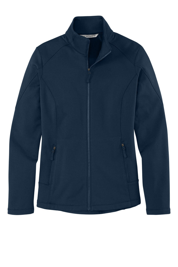 Port Authority L239 Women's Grid Fleece Jacket
