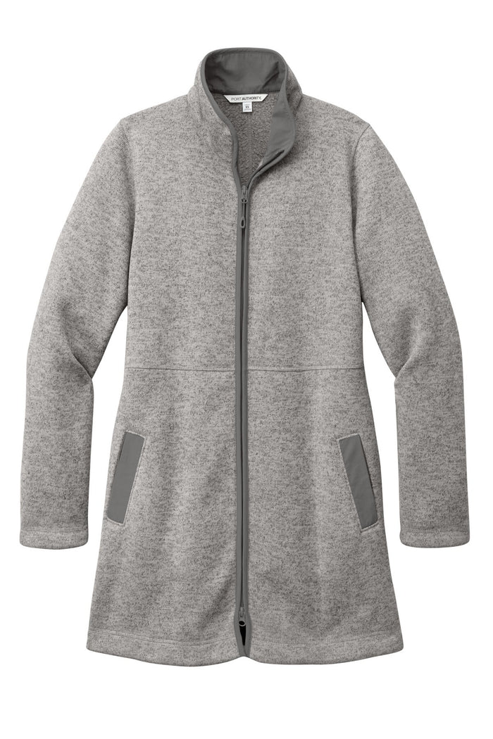 Port Authority L425 Women's Arc Sweater Fleece Long Jacket