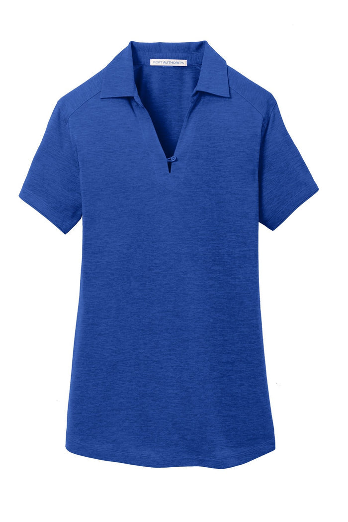 Port Authority L574 Women's Digi Heather Performance Polo