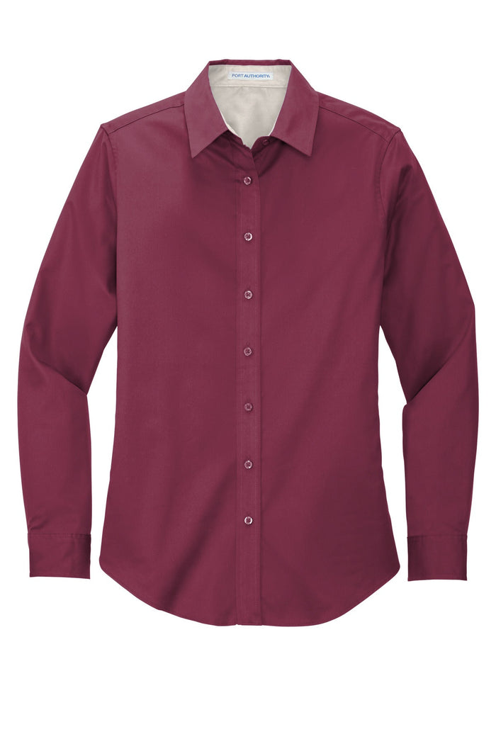 Port Authority L608 Women's Long Sleeve Easy Care Shirt