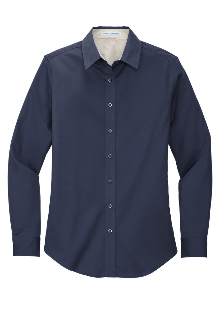Port Authority L608 Women's Long Sleeve Easy Care Shirt
