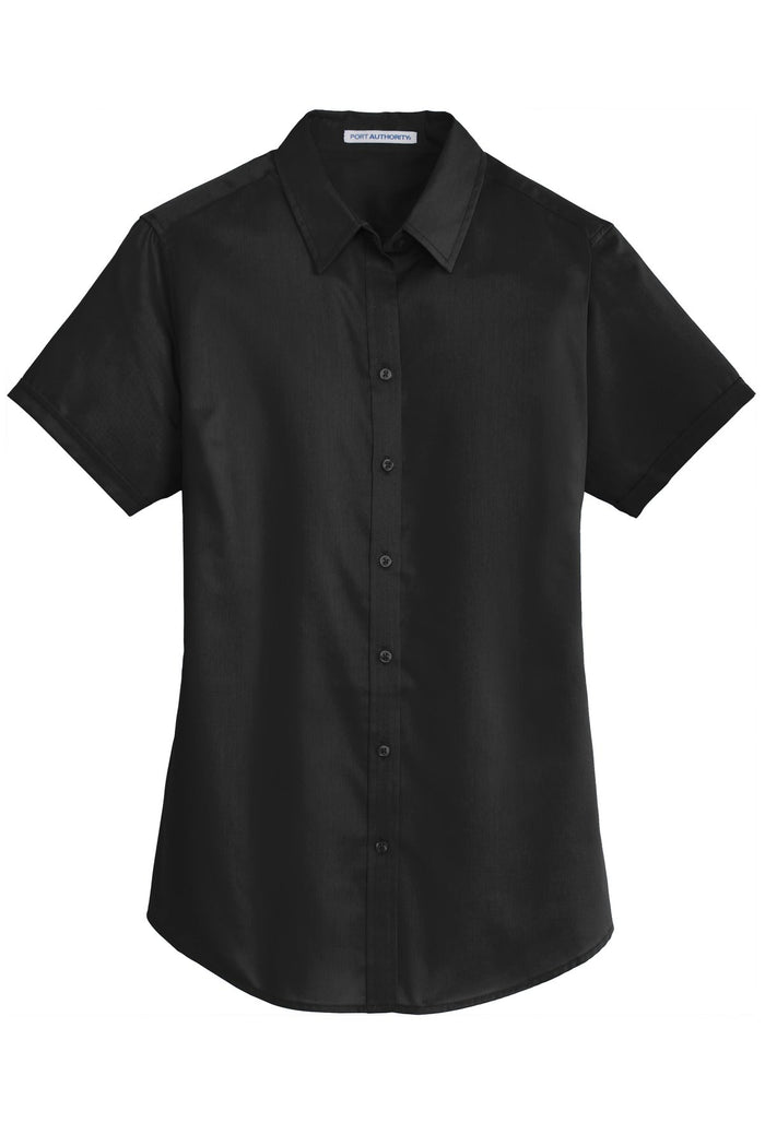 Port Authority L664 Women's Short Sleeve SuperPro Twill Shirt