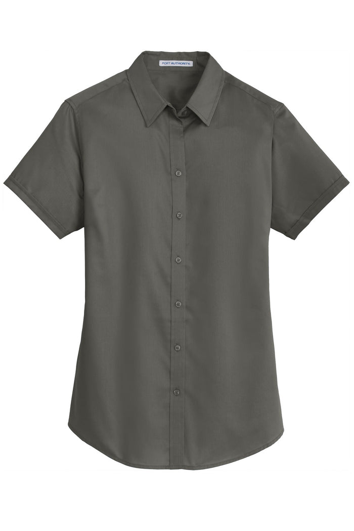 Port Authority L664 Women's Short Sleeve SuperPro Twill Shirt