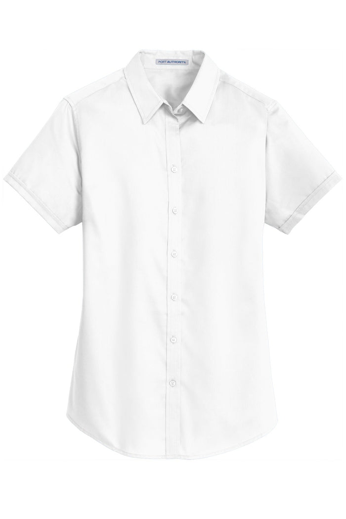 Port Authority L664 Women's Short Sleeve SuperPro Twill Shirt