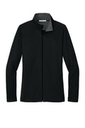 Port Authority L805 Women's Vertical Texture Full-Zip Jacket