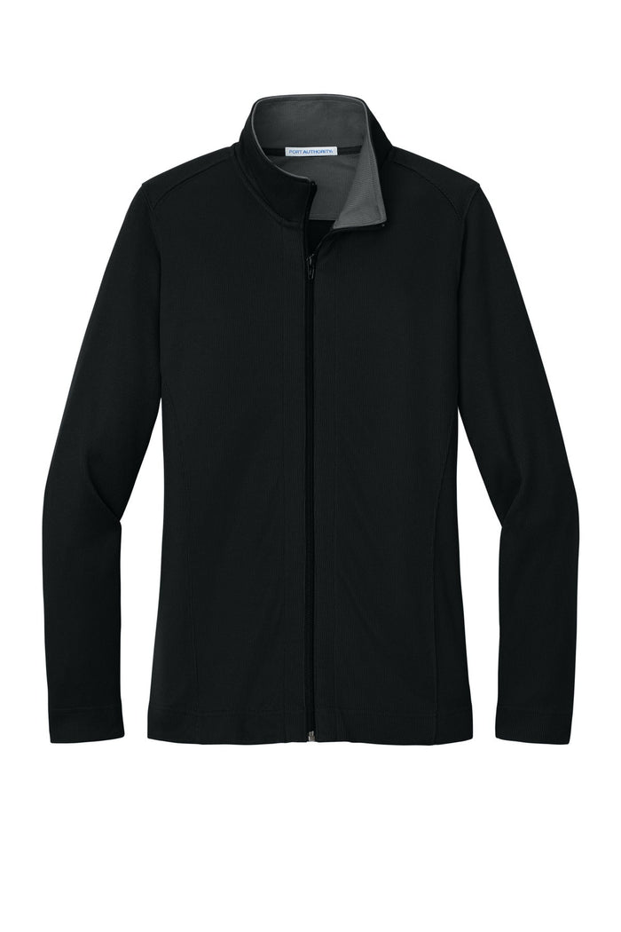 Port Authority L805 Women's Vertical Texture Full-Zip Jacket