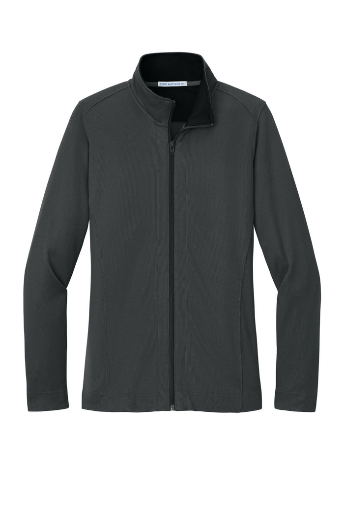 Port Authority L805 Women's Vertical Texture Full-Zip Jacket